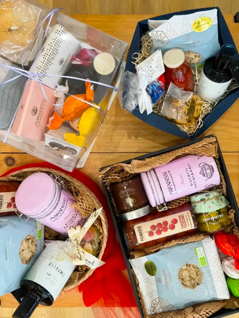 Elegante Geschenkbox mit italienischer Feinkost